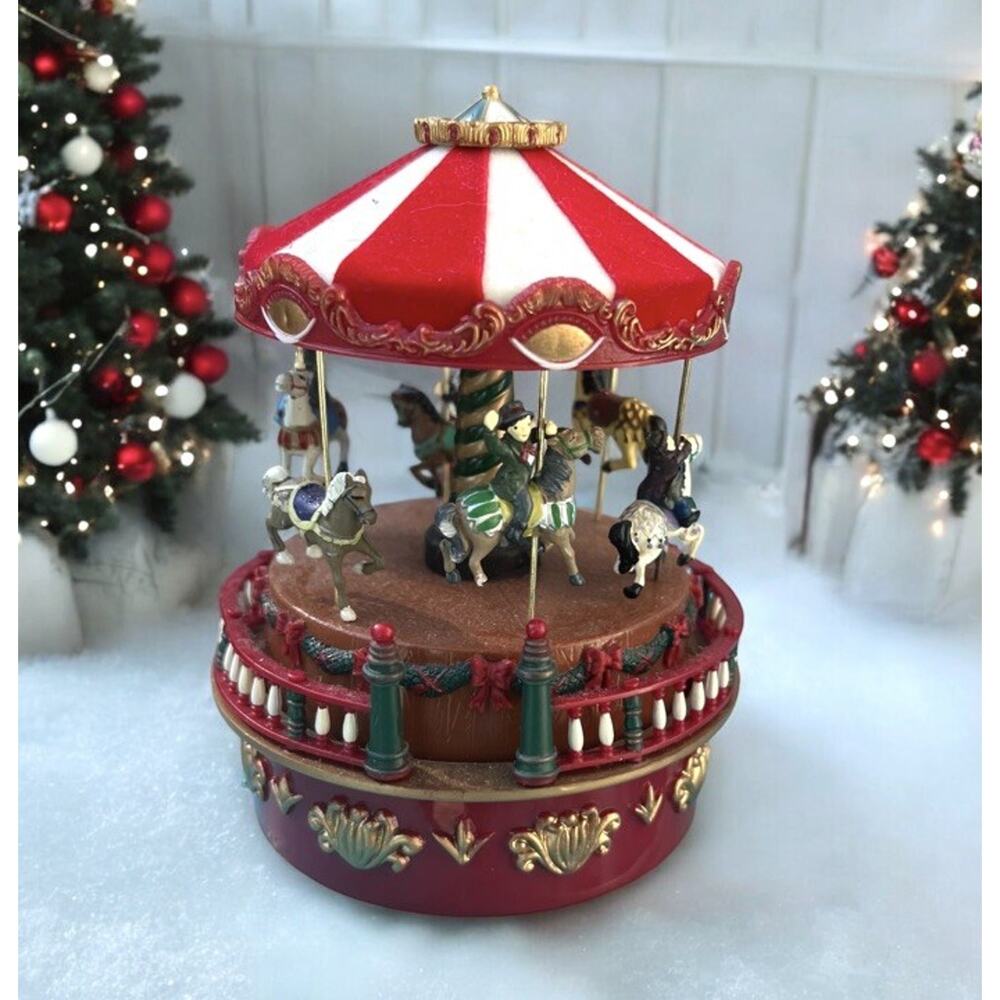 MR. CHRISTMAS CAROUSEL “Tidings of comfort and joy” Wind Up Music EUC 1160-57
